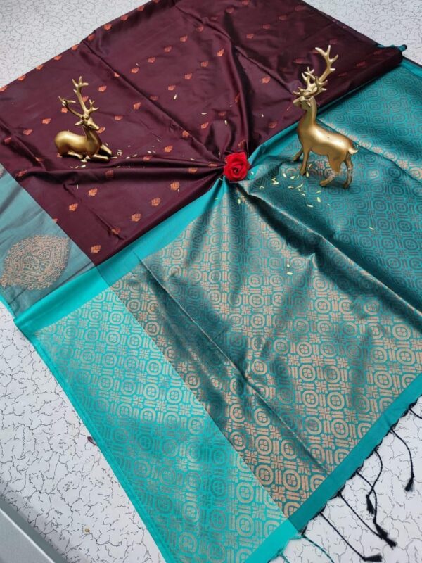 Fancy Border Soft Silk Sarees